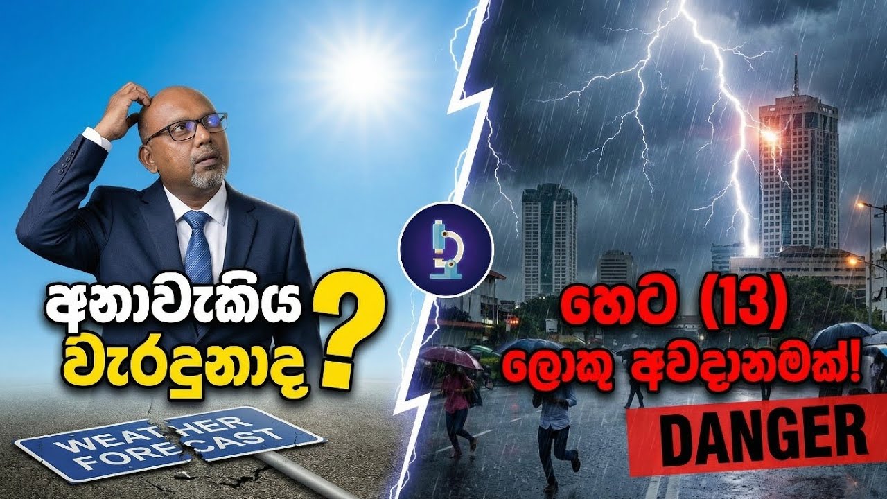 🔴 අනාවැකිය වැරදුනාද? | හෙට (13) දවස ගැන බරපතල අනතුරු ඇඟවීමක්!