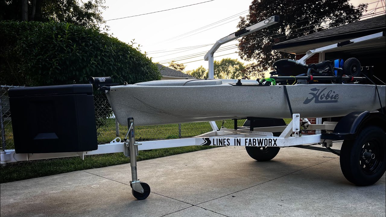 ￼Small updates to the 2023 Hobie PA & Lines In Fabworx Trailer￼￼!