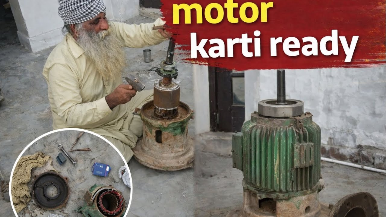 Baba ji khende me motor ch vad k motoran  thek kiti aa 😱