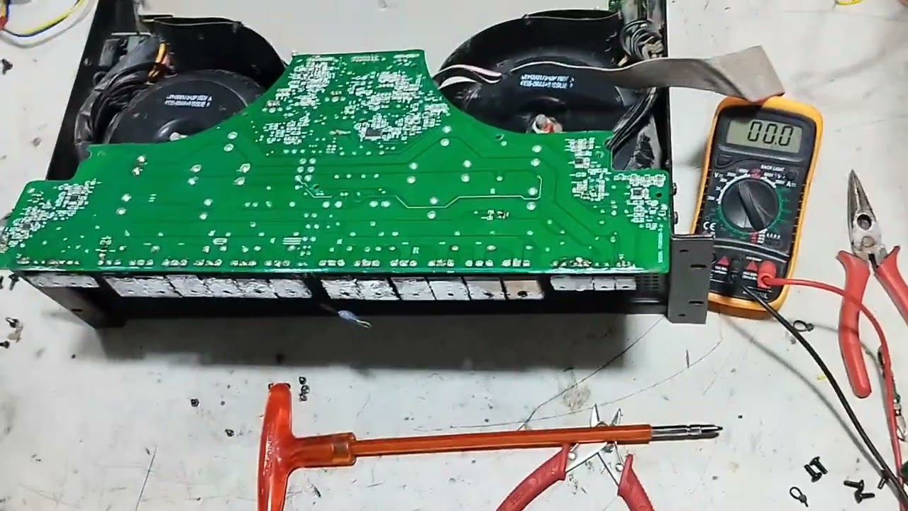 QSC RMS 5050a Amplifier Repair Channel A