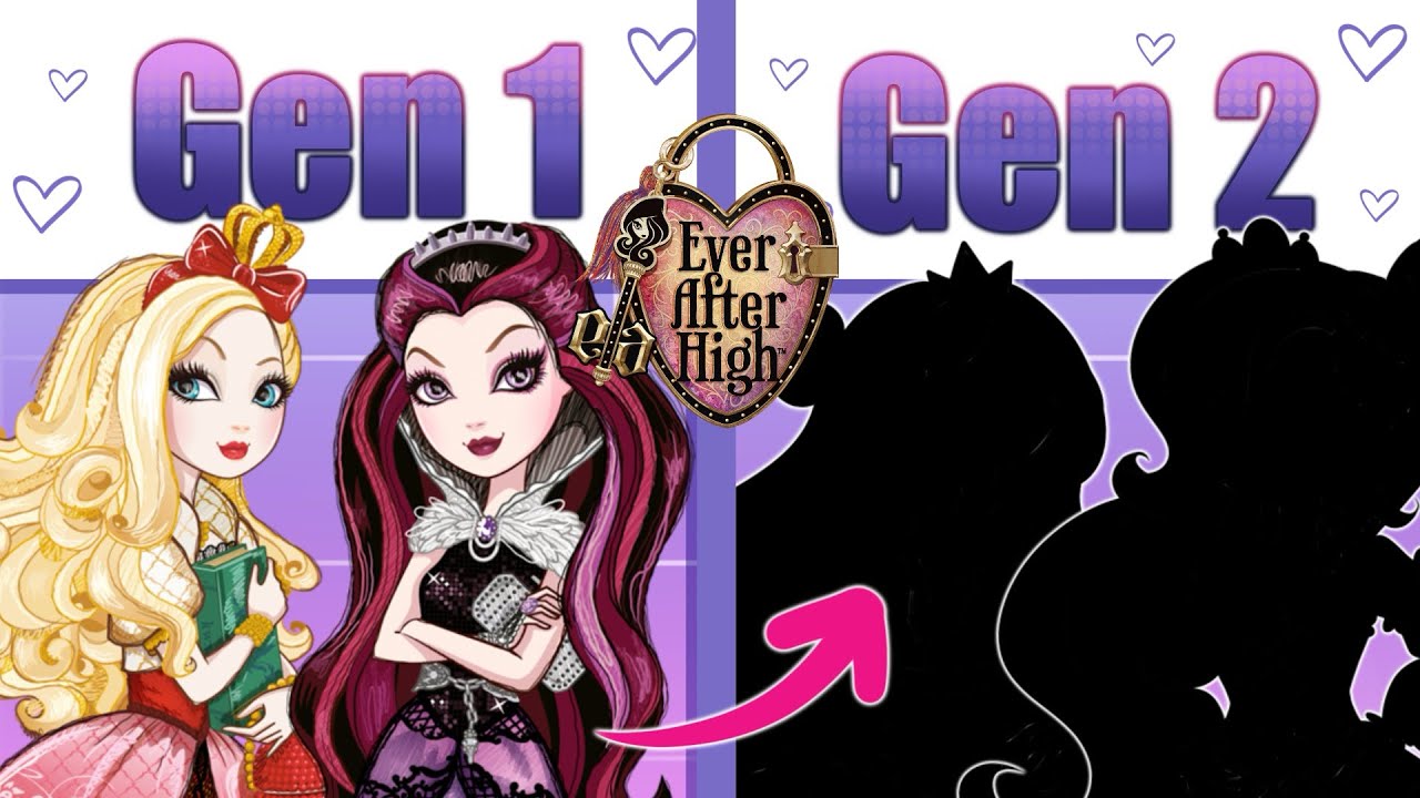 Drawing the Next Gen Ever After High - EAH Gen 2