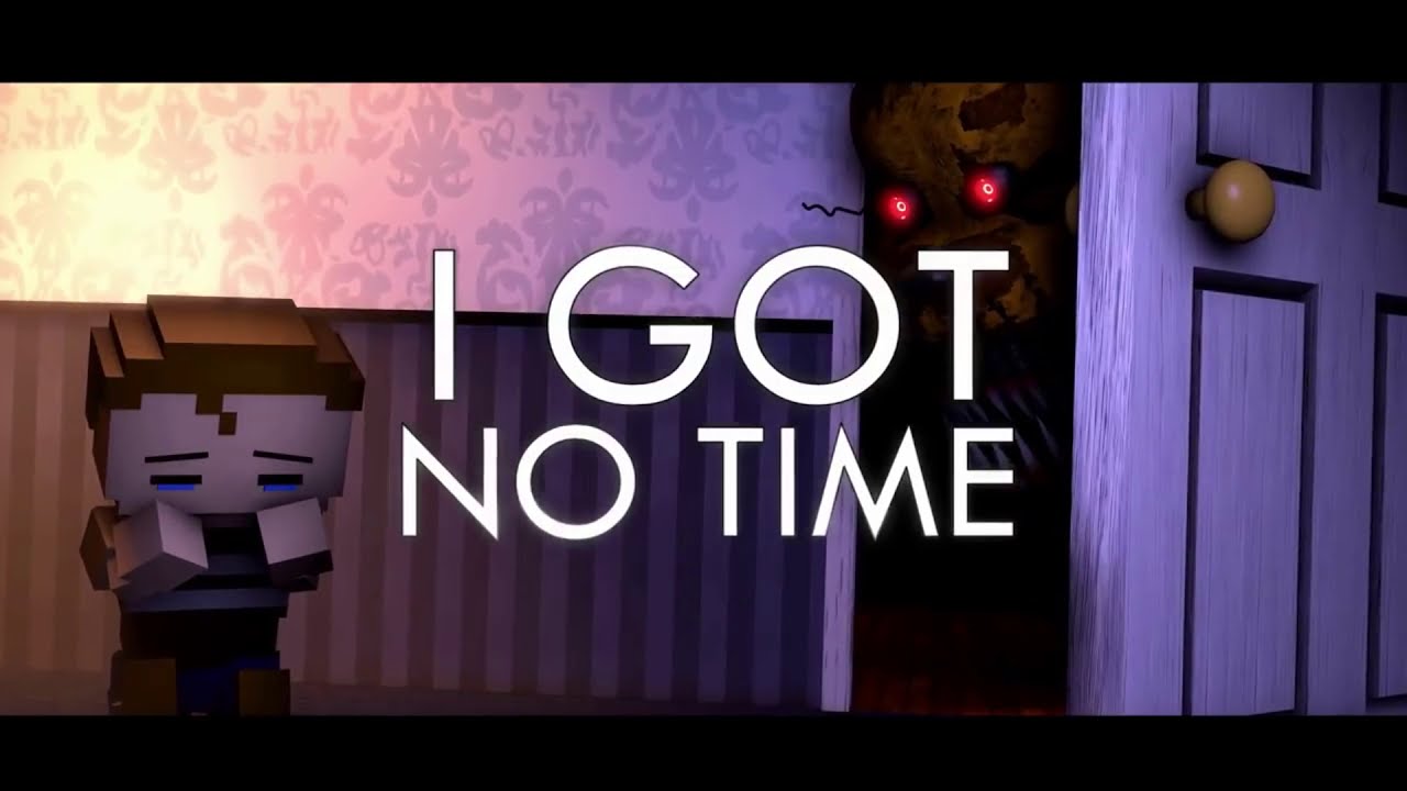FNAF 4 I Got No Time CG5 Cover Reversed