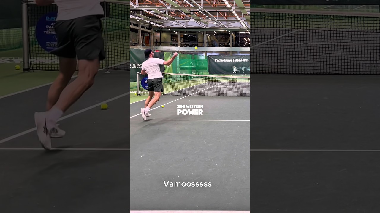 Semi Western Forehand Power (Effortless) 