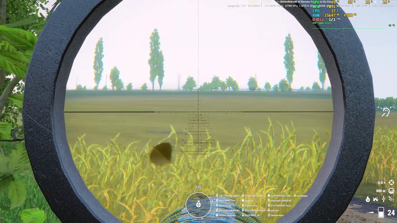 Arma Reforger работа снайпера