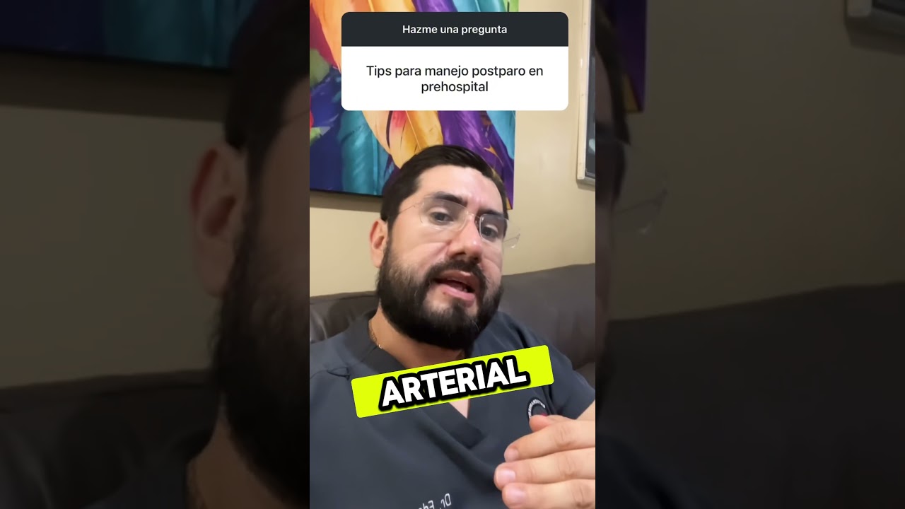 Tips para manejo posparo card&iacute;aco 🫀🧠 #emergency