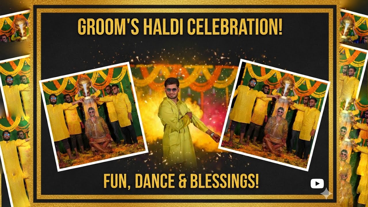 Traditional Haldi Ceremony | Groom's Mangalasnanam | Shivashankar's Wedding Festivities Begin