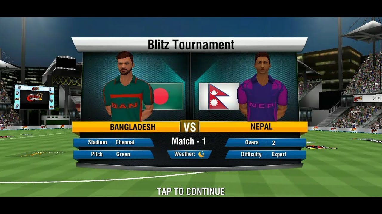 Bangladesh vs Nepal (2over)  experience match 2020  india Chennai Stadium