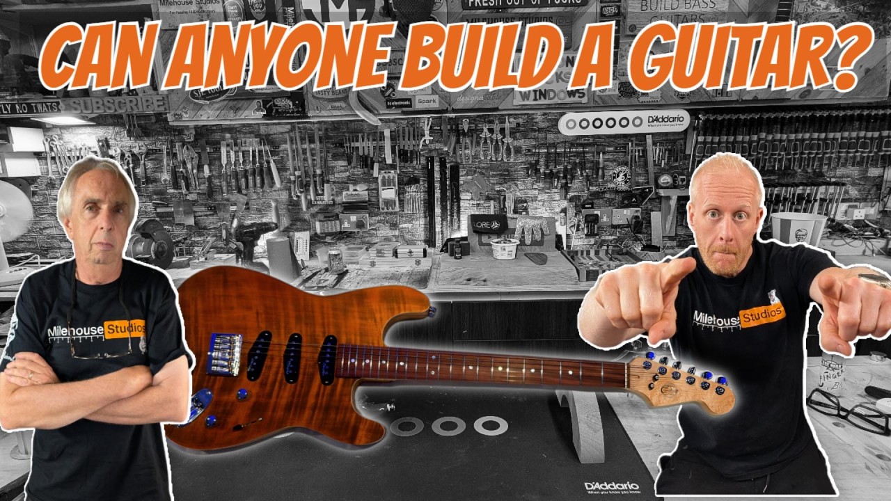 Let's Check Out the Old Grey Guitarist's First Guitar Build