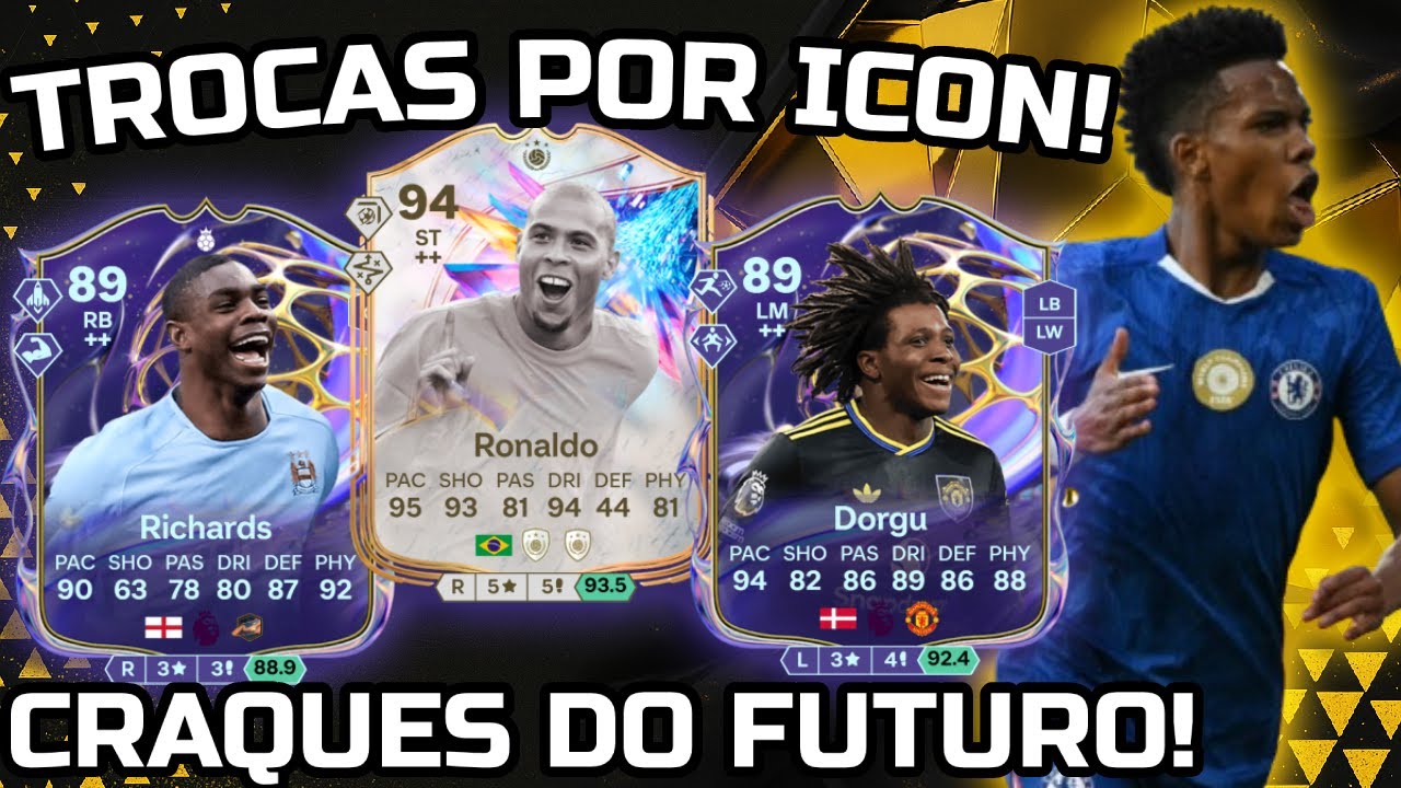 EA FC 26 RONALDO DE GRAÇA?! Dorgu e Richards DME Valem a Pena? O Swaps do Future Stars no EA FC 26