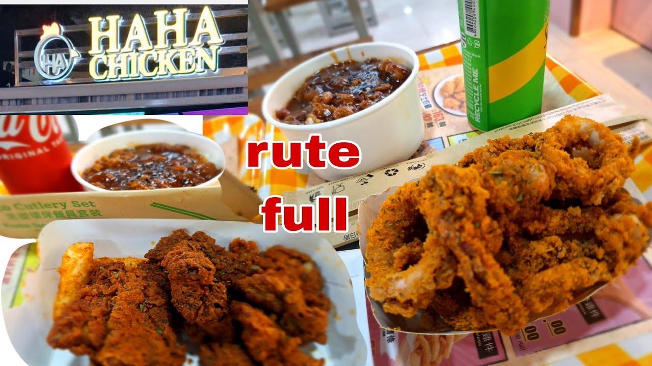 RUTE FULL HAHA CHICKEN DRAGON CENTRE #hahachicken #dragoncentre #shamshuipo #kulinerdragoncentre