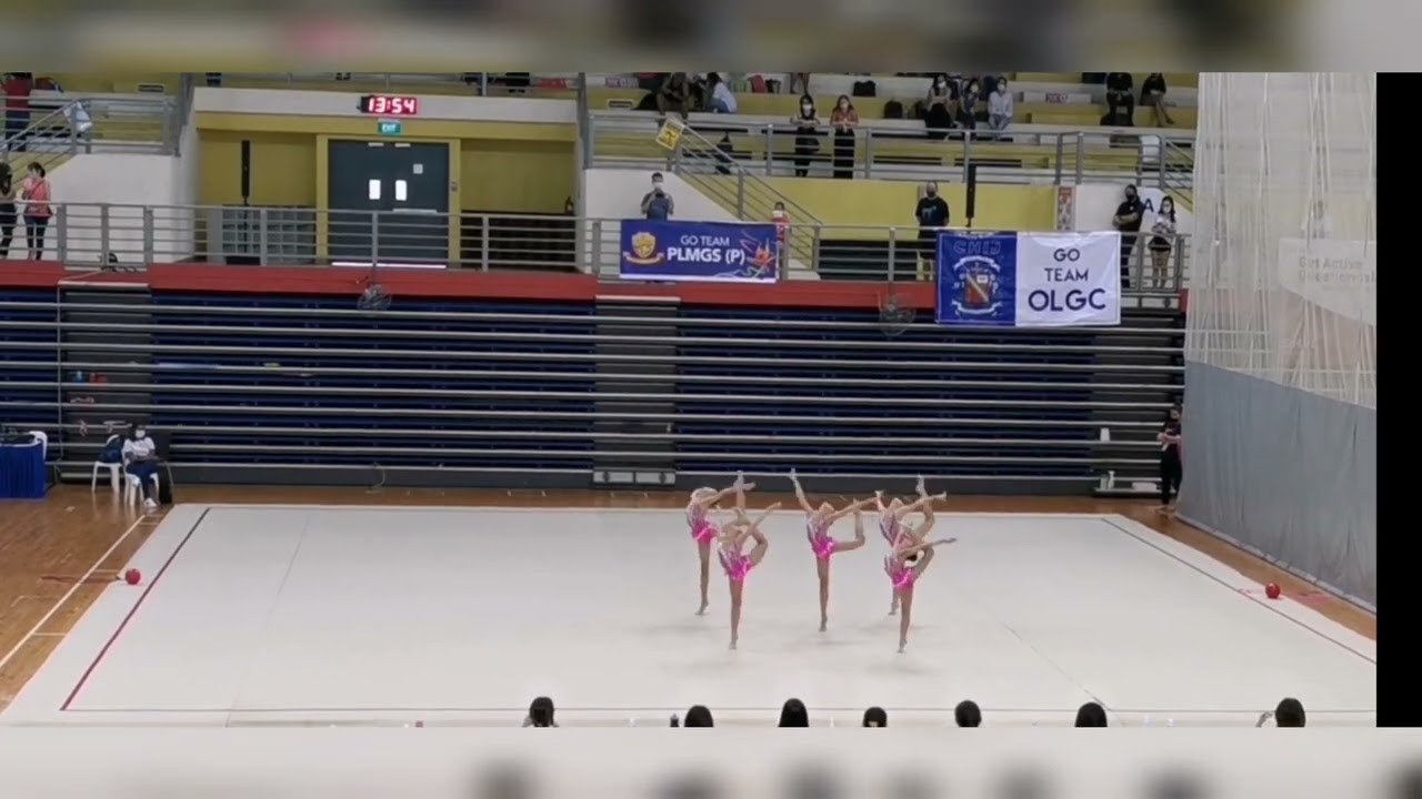 National School Games Rhythmic Gymnastics 2022 | Singapore | MCS Marymount Convent School