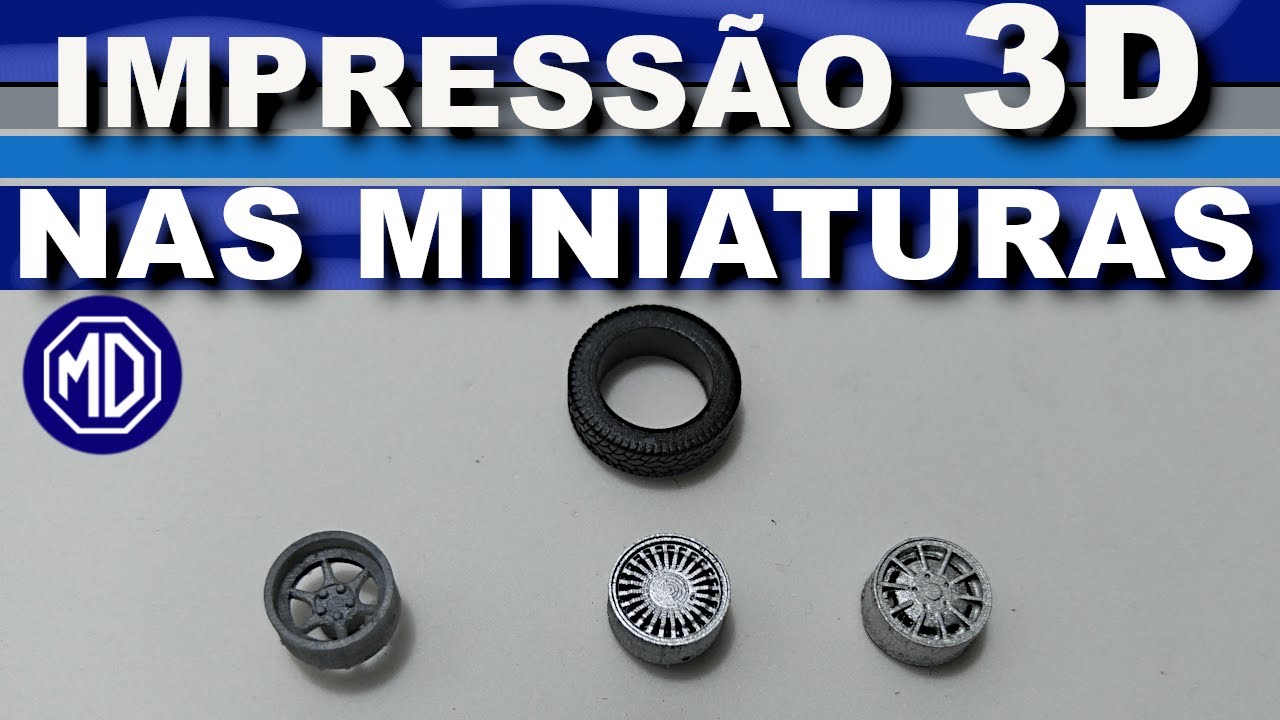 IMPRESSAO 3D NA MINIATURA