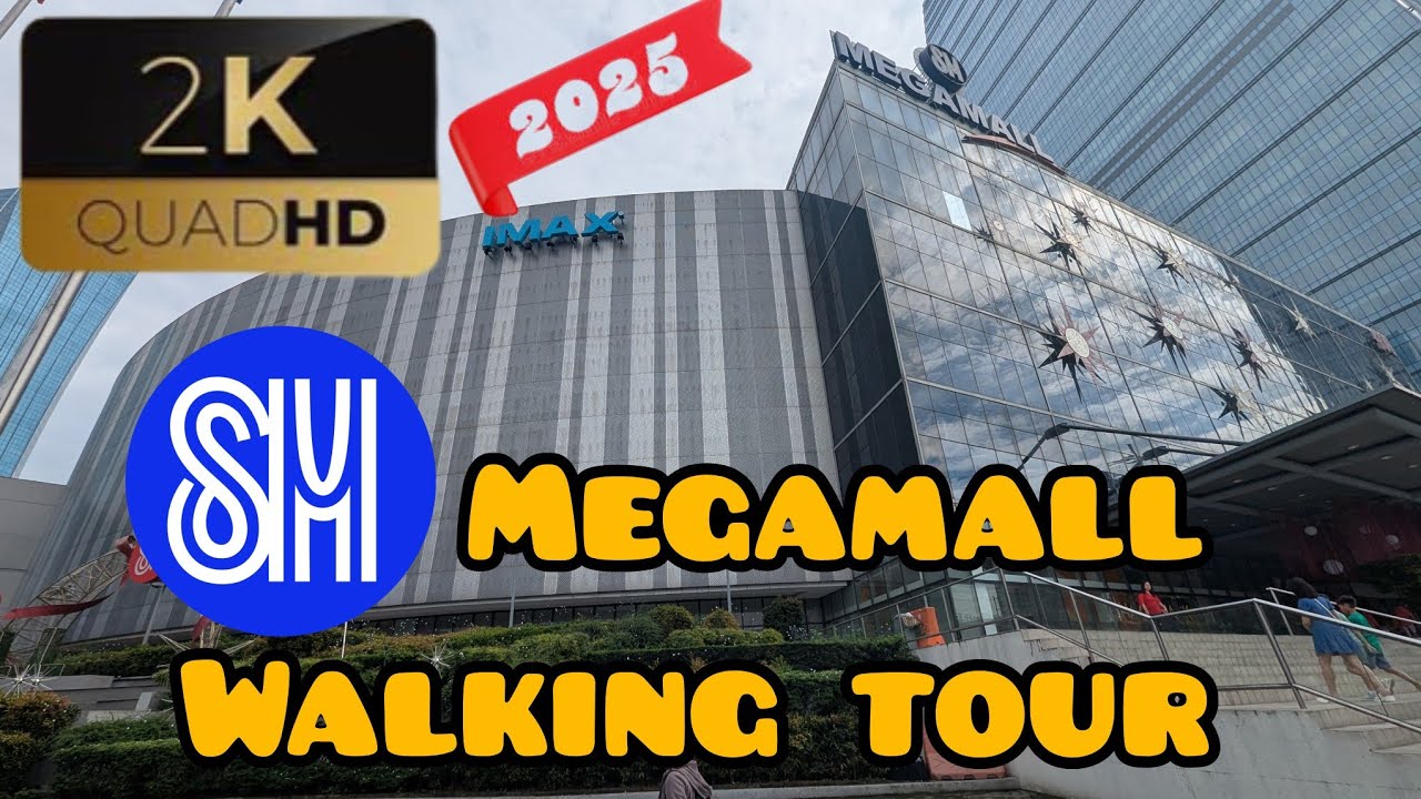 🇵🇭 SM MEGAMALL NEW YEAR 2025 WALKING TOUR [2K] - 16th Largest mall in the world!