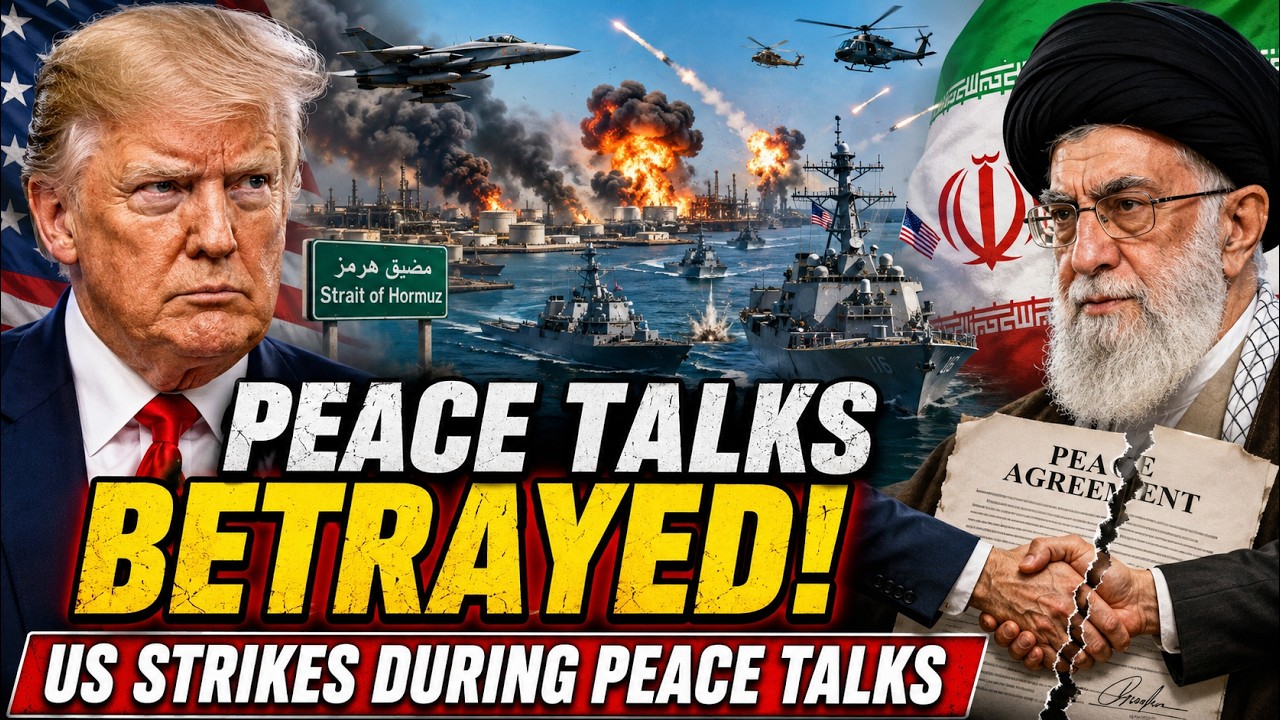 Breaking Why the US really Strikes MULTIPLE PORTS of Strait of Hormuz during PEACE Talks
