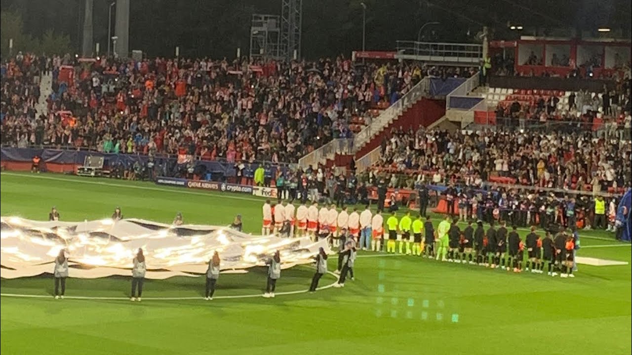 Girona-Feyenoord | 2-10-2024 | de sfeer tijdens de wedstrijd vanuit het uitvak | incl. alle goals🔴⚪️