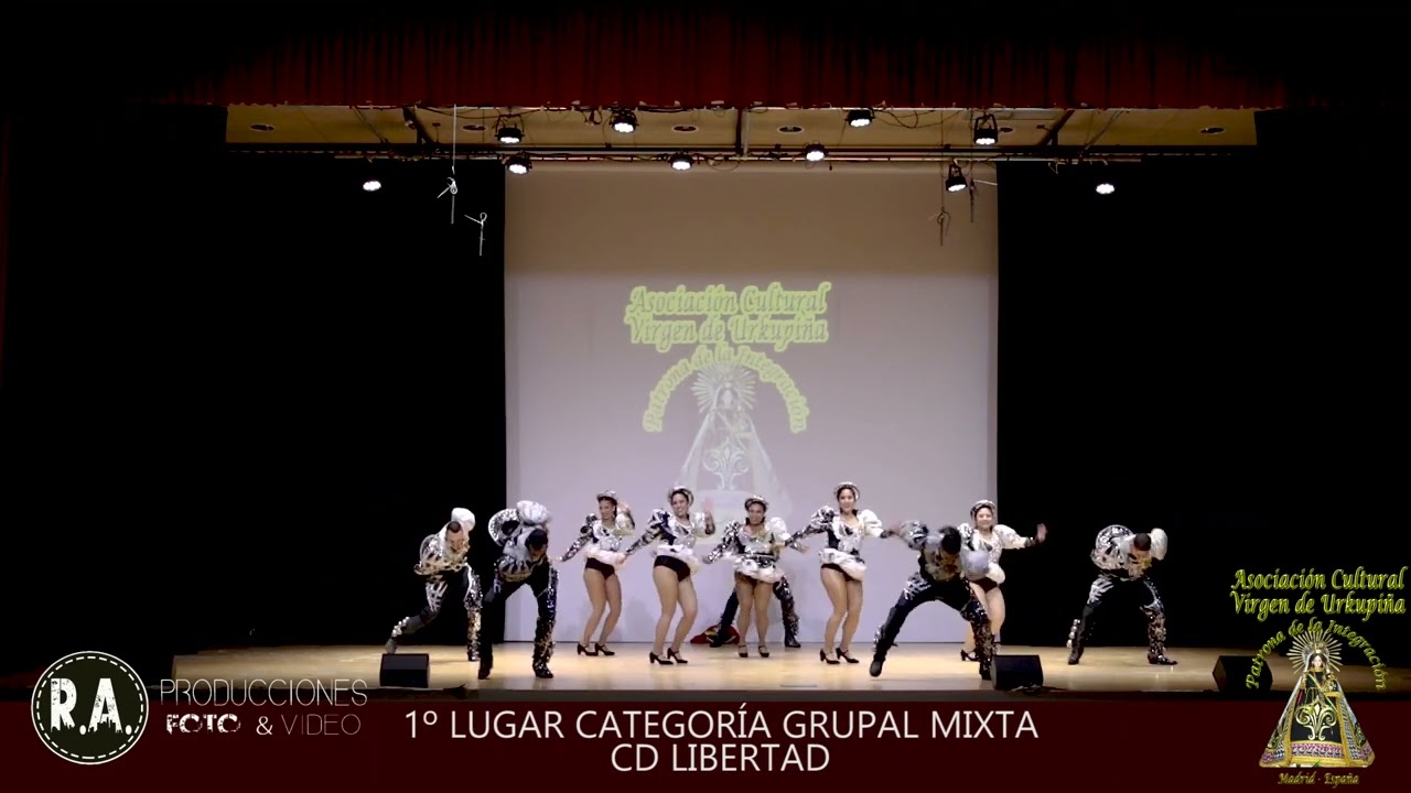 1&ordm; LUGAR GRUPAL MIXTA - 13&ordm; Concurso de Danza Boliviana 2022 - CDC LIBERTAD