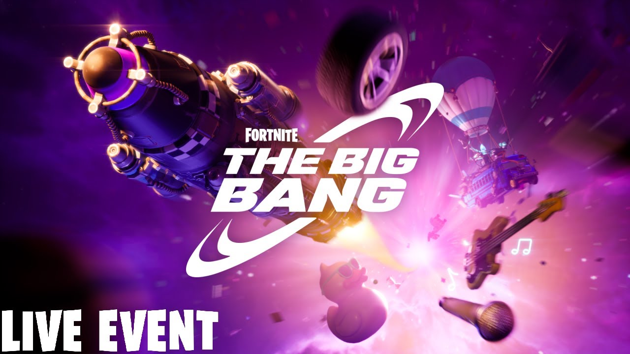 NEW Fortnite BIG BANG Event! 4K PS5 (No Commentary)￼