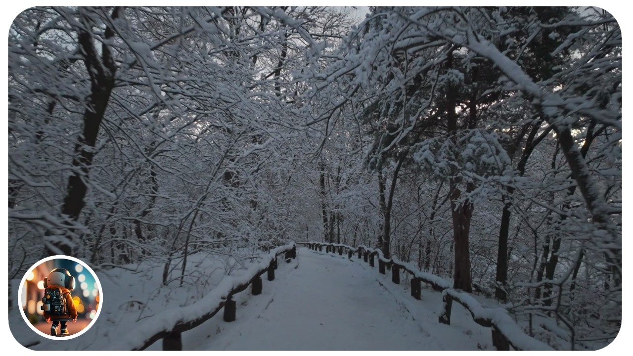 [4K]  I Took a Snowy Walk in Central Park… Then Everyone Disappeared!