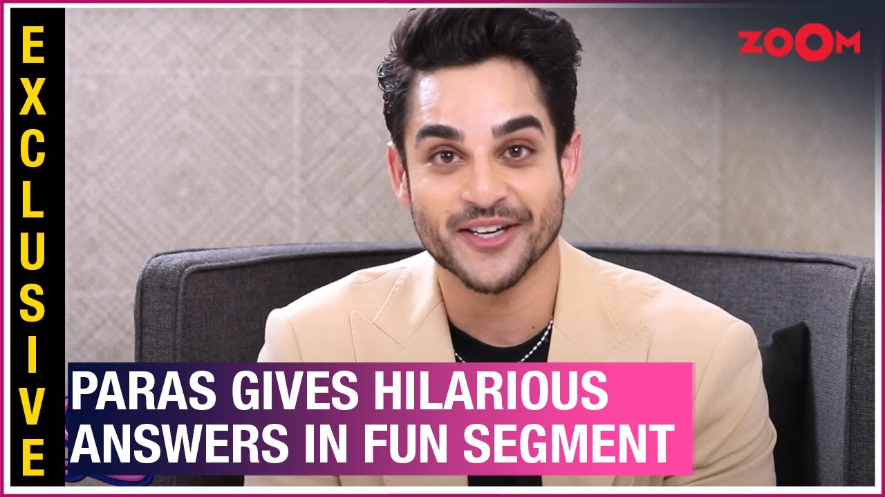 Paras Patel gives FUN and QUICK answer to questions in the rapid-fire game | Quickie