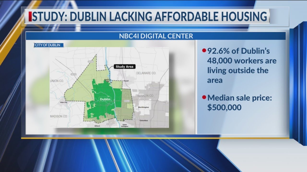 Dublin lacking affordable housing as 92% of workers living outside city, report shows