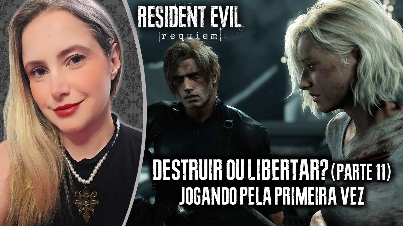 DESTRUIÇÃO ou LIBERTAÇÃO? | Jogando RESIDENT EVIL REQUIEM pela PRIMEIRA VEZ (PARTE 11) 4K60FPS