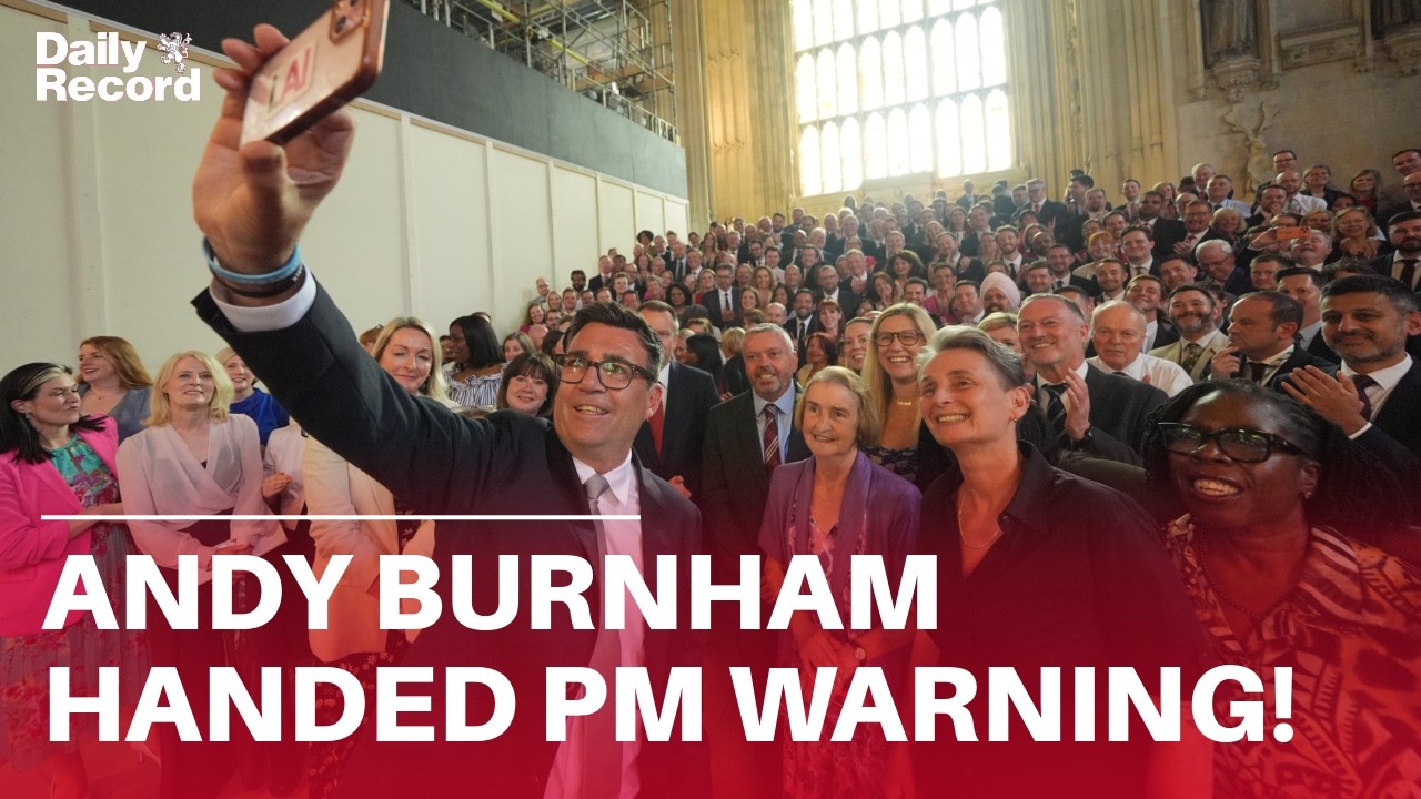 Andy Burnham dealt MAJOR WARNING as Prime Minister role beckons