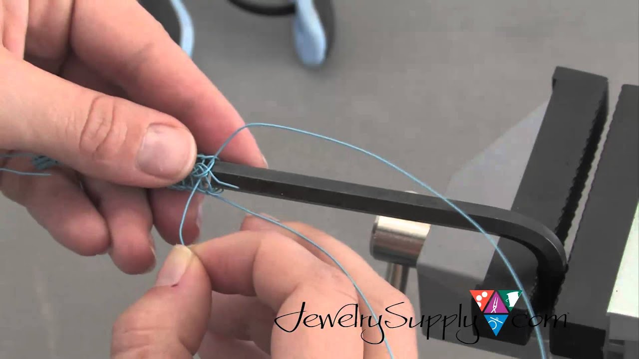 How to do a Viking Knit Weave with Wire