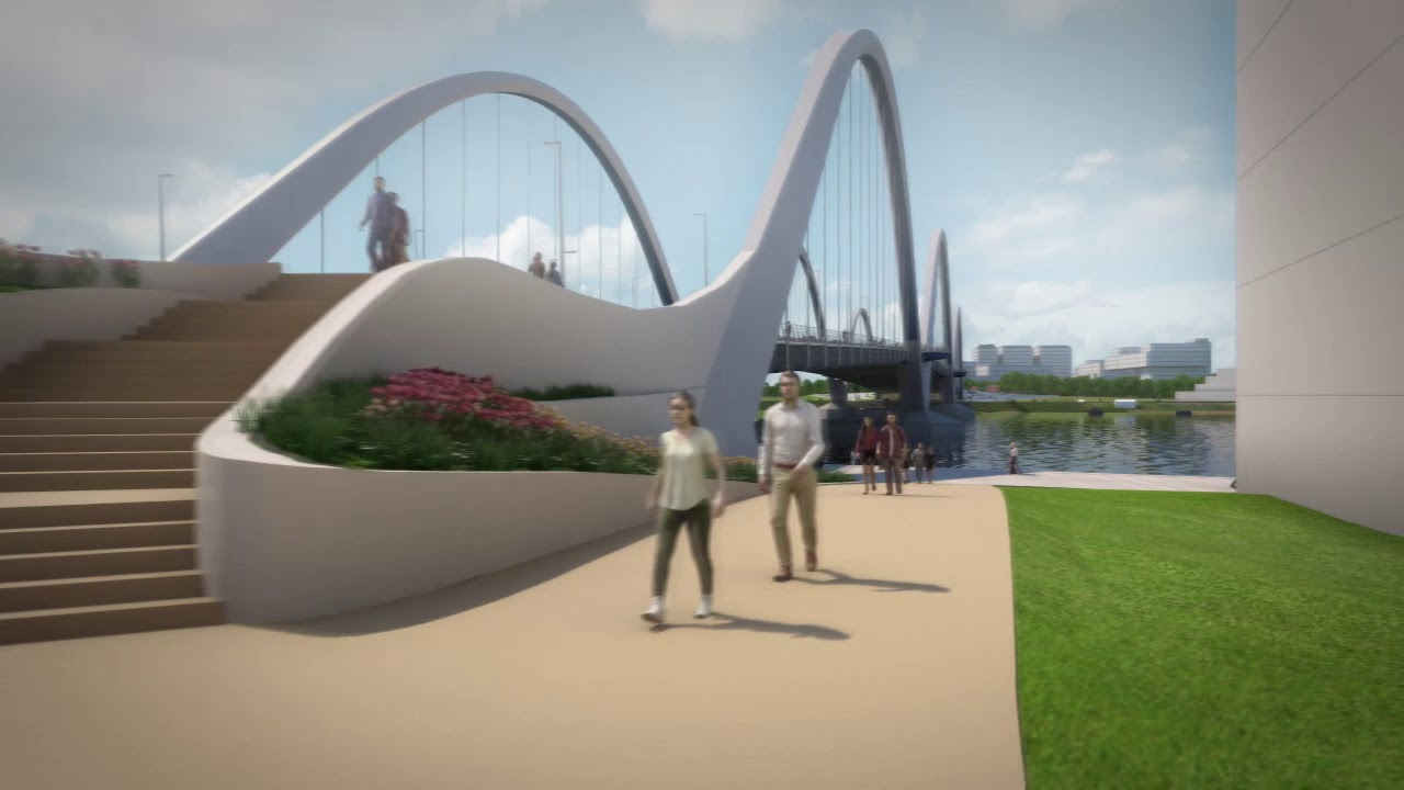 Frederick Douglass Memorial Bridge Animation Video