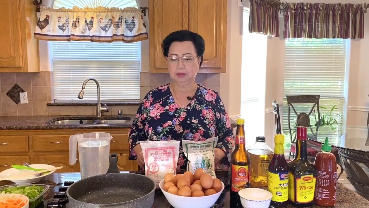 Bột Chiên và Bánh Củ Cải Chiên - Bếp Cô Hoa