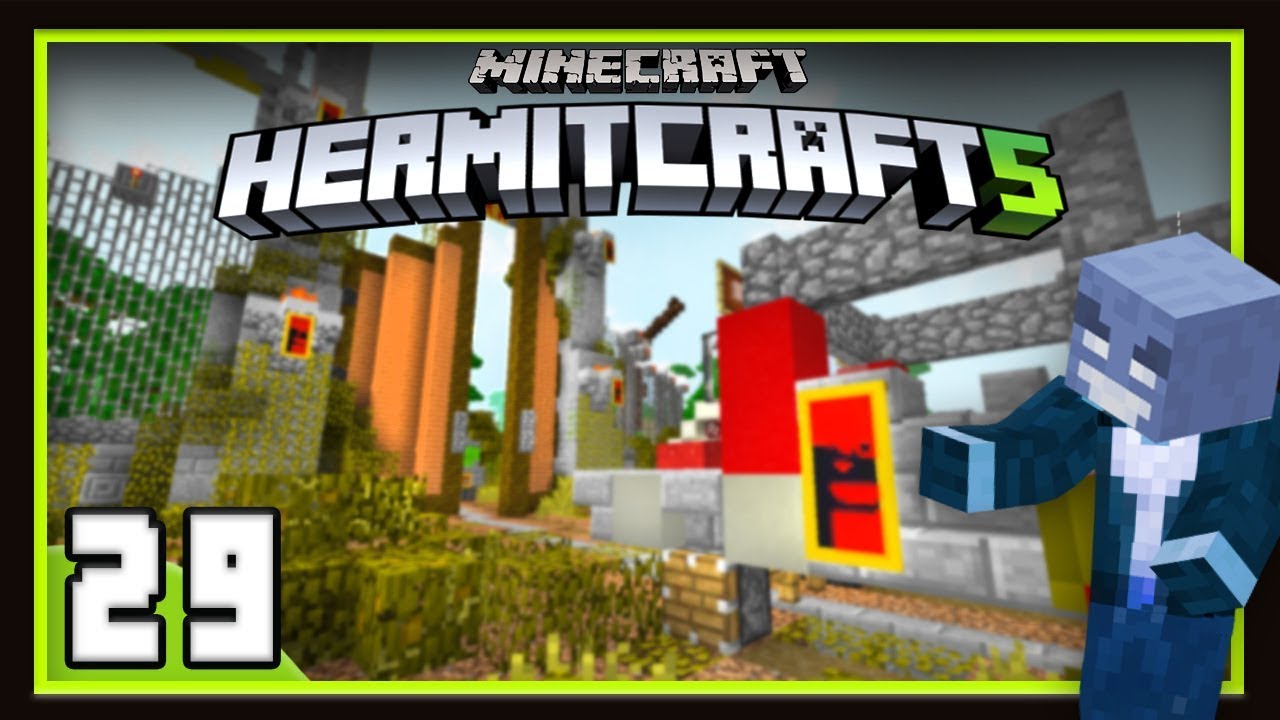 HermitCraft Season 5: Welcome To NHO Park Prank  (Minecraft 1.12)