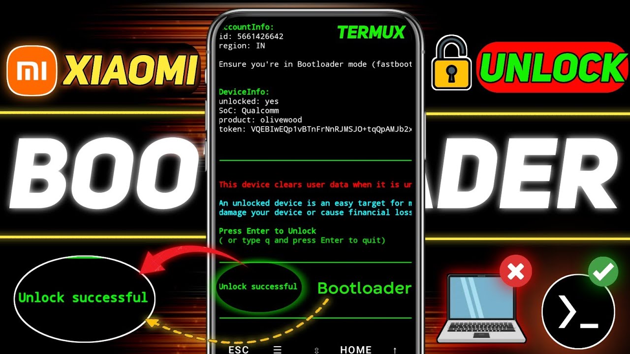 Redmi , POCO , Xiaomi Unlock BOOTLOADER || Using Termux || Without PC || TWRP Install