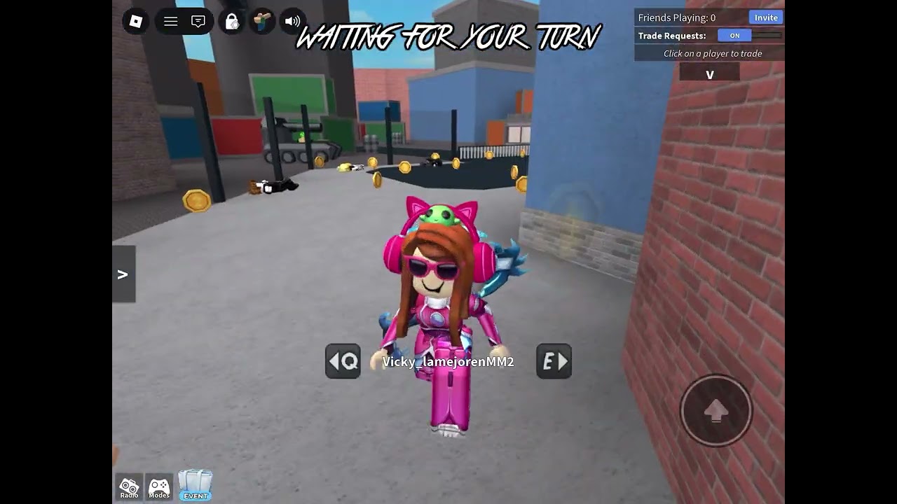 Playing mm2 as folix @FolixROBLOX  #mm2 