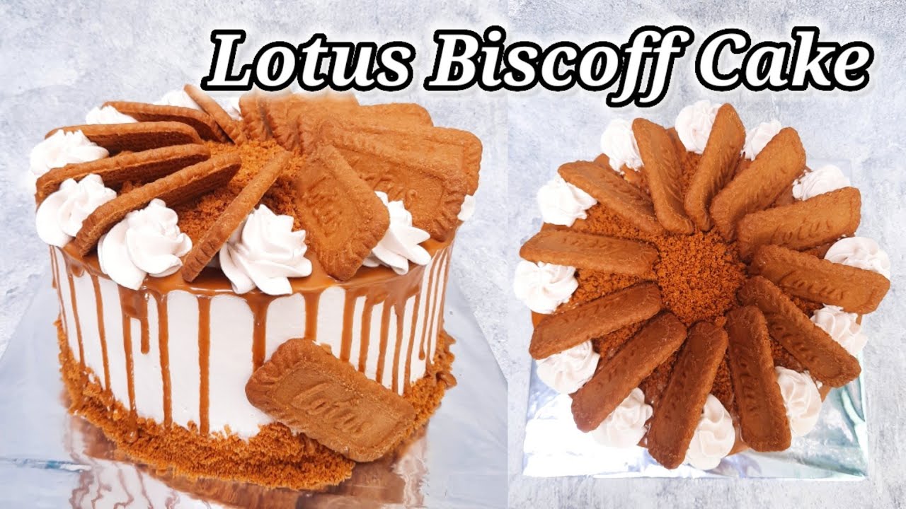Lotus Biscoff Cake | Paling Enak dan Super Lembut, Wajib Coba!