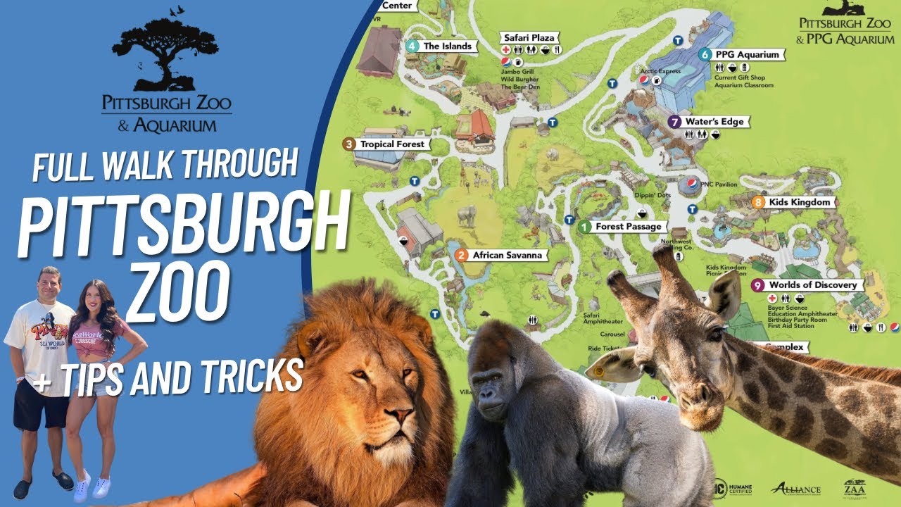 Complete Walk Through of the Pittsburgh Zoo & Aquarium