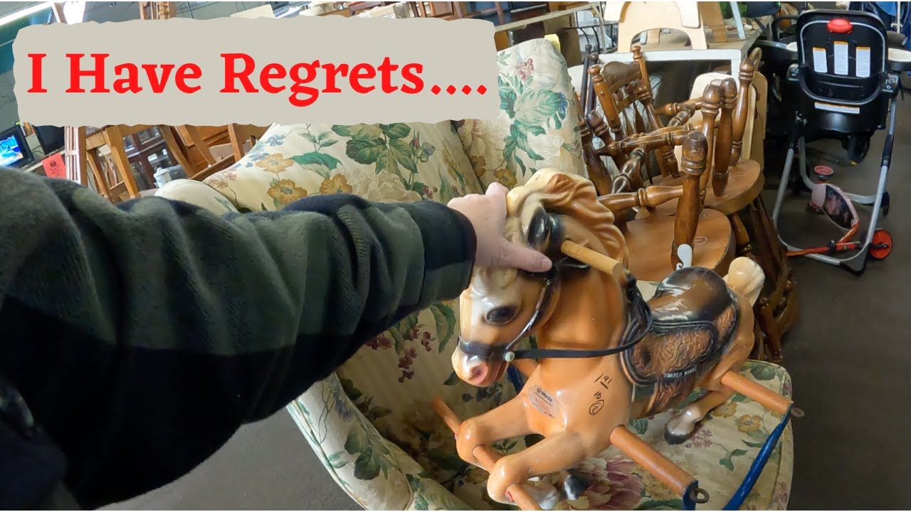 On The Hunt For Christmas ( and everything else) At The Thrift Store!