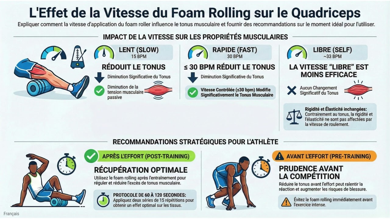 Vitesse du Foam Rolling et Propriétés Musculaires | JSSM Podcast (FR)