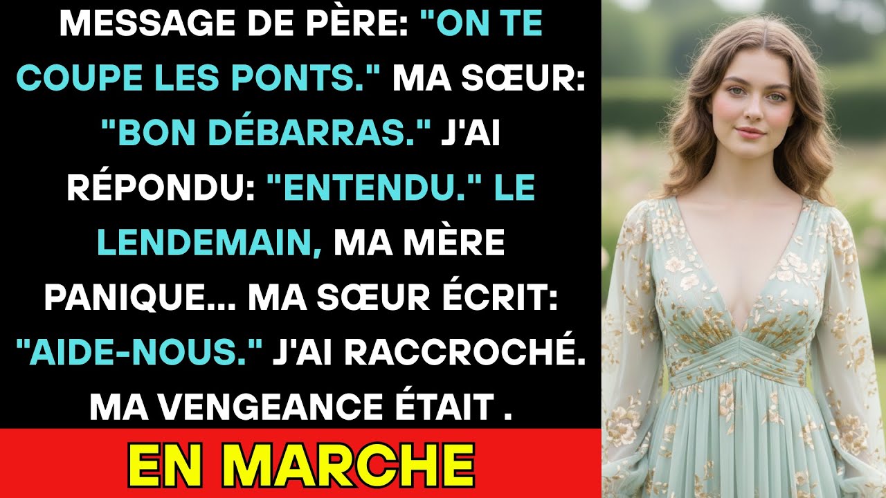 Ma Famille M'a Chassée, Ma Sœur A Applaudi, Mais 24h Après, Leur Panique A Tout Fait Basculer..