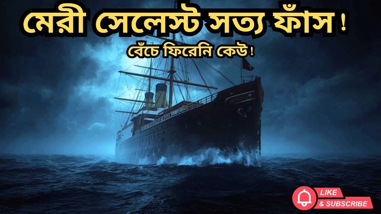মেরী সেলেস্ট রহস্য অবশেষে উন্মোচন! | ১৮৭২ সালের সেই অভিশপ্ত ভূতুড়ে জাহাজ | 