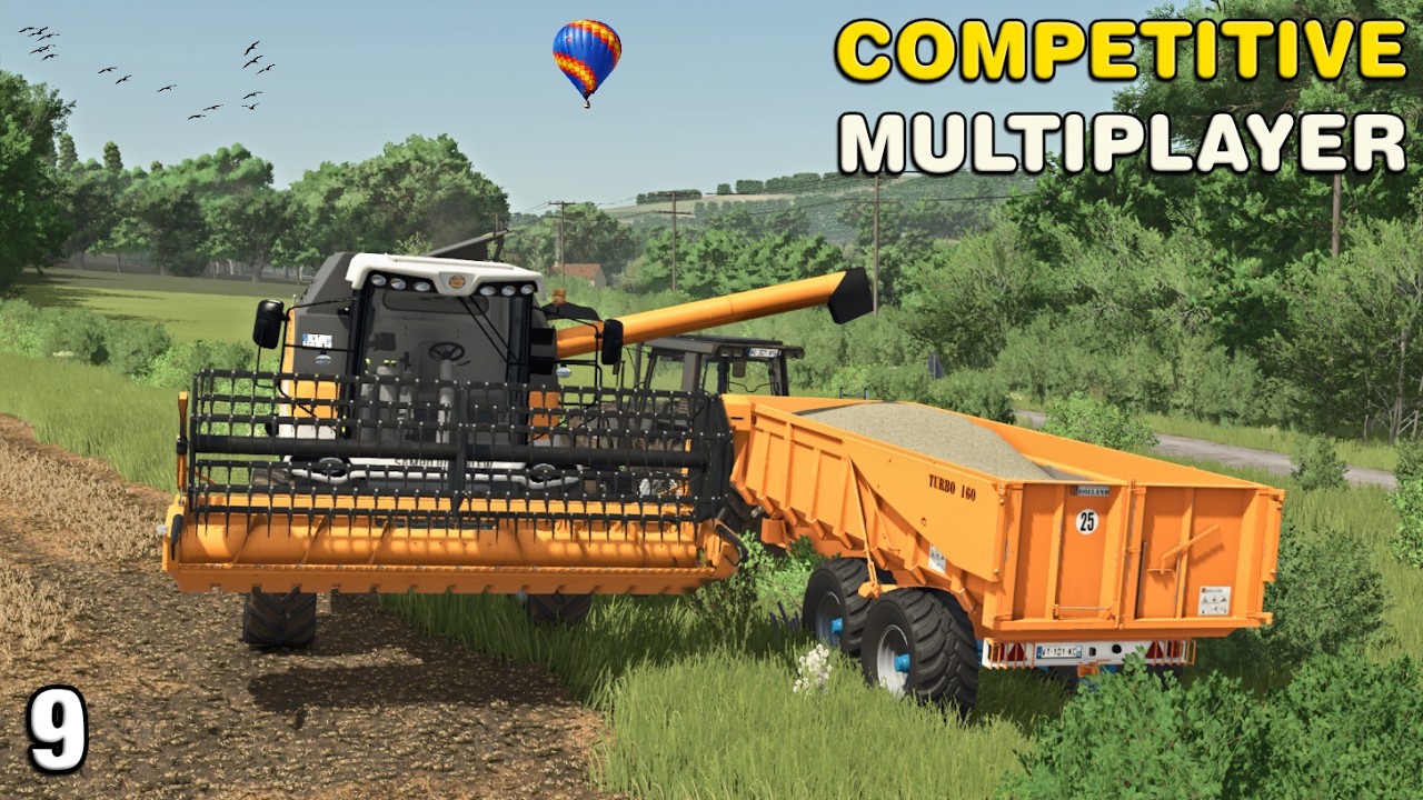 WE'VE HAD A BIT OF A DISAPPOINTING SETBACK! Competitive Multiplayer The Pichonnière Valley FS25 Ep9