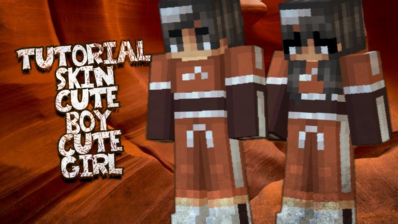 TUTORIAL: Skin Cute Boy/Cute Girl (Pixel Gun 3D) - Free Copy