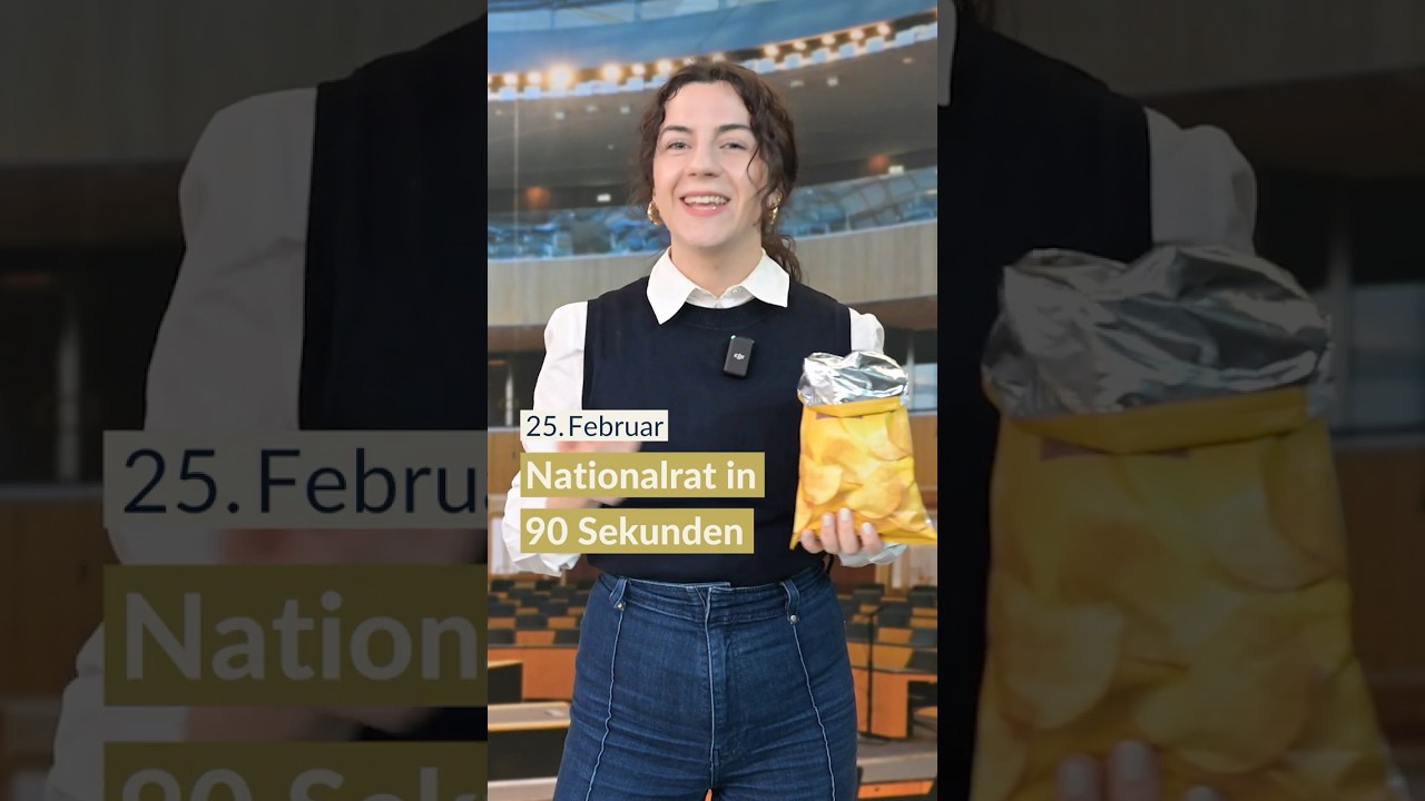 Nationalrat in 90 Sekunden: 25. Februar