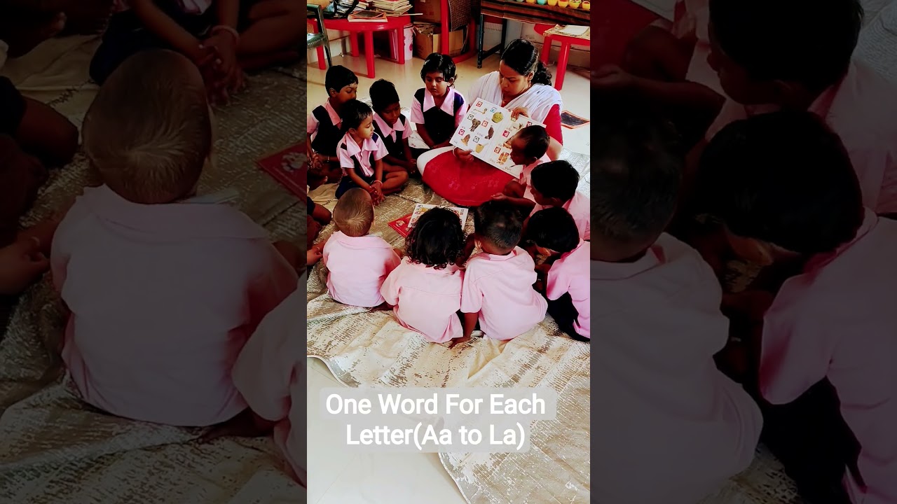 Word for Letter#varna#Aa to La#dece #balbatika#project#videos