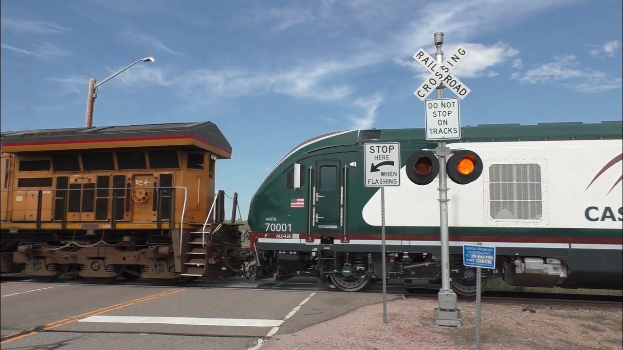 3rd Street Railroad Crossing, near Boone, CO (Rare LEDs!)