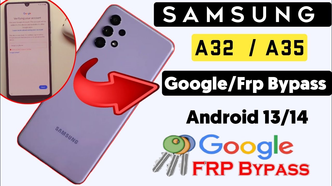 Samsung Galaxy A32 / A35 Frp Bypass Android 13, 14 Without Pc | ALL Samsung Galaxy Google/Frp Bypass