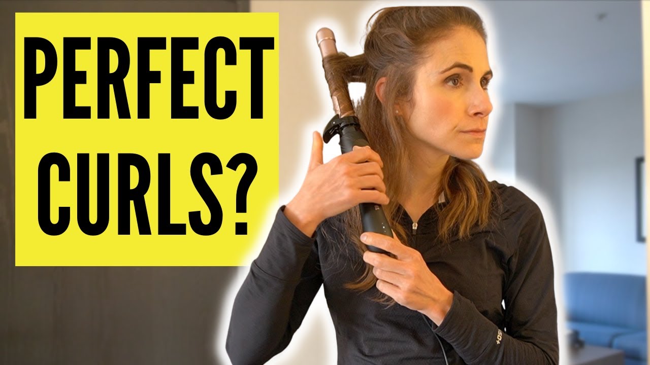 Trying To Get Perfect Curls With A Beachwaver Curling Iron