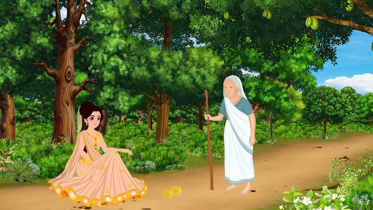 जादुई चूड़ियाँ और सौतेली माँ का कड़वा सच | Hindi Story | Moral Stories | cartoon story | Gori Toons