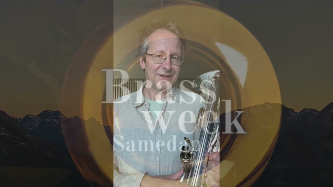 Prof. Thomas Rüedi Euphonium Brassweek 2022