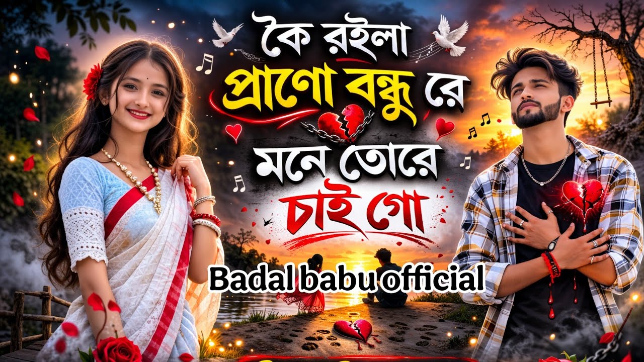 কৈ রইলা প্রাণো বন্ধু রে 💔 মনে তোরে চাই গো | Koi Roila Prano Bondhu Re🔥| New Sad Song 2026 | Sad Song