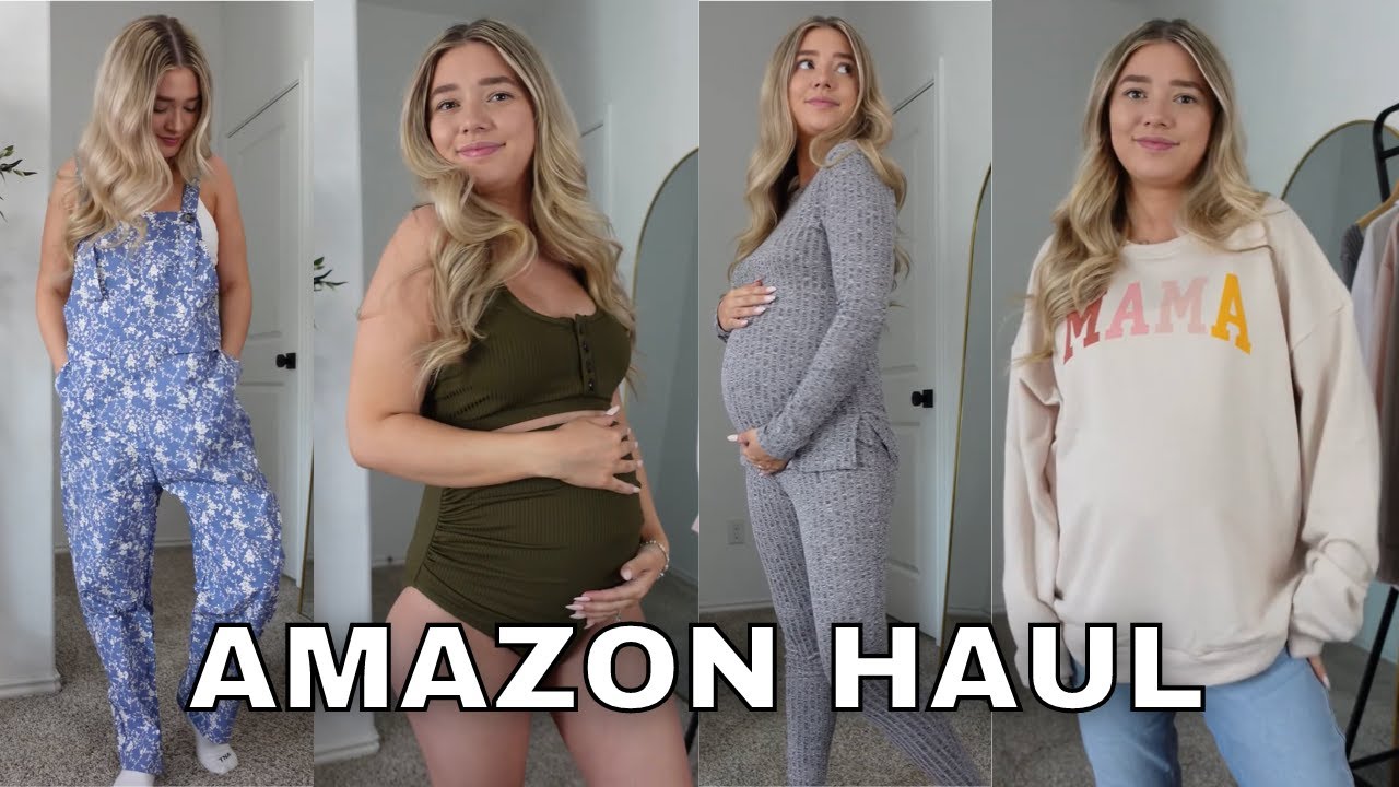 Amazon Maternity Clothing Try-on Haul