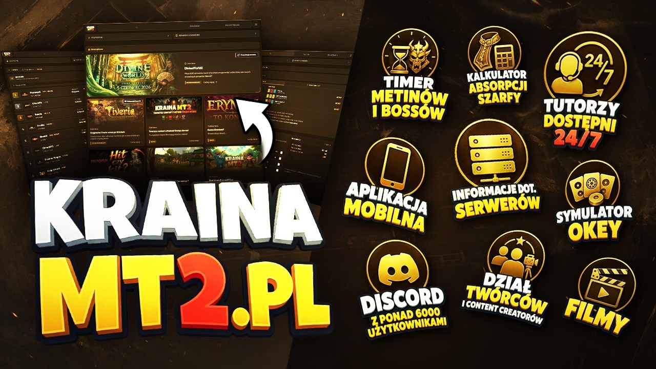 Kraina Metin2 - Projekt, Jakiego Jeszcze Nie Było | Konkurs 2k PLN